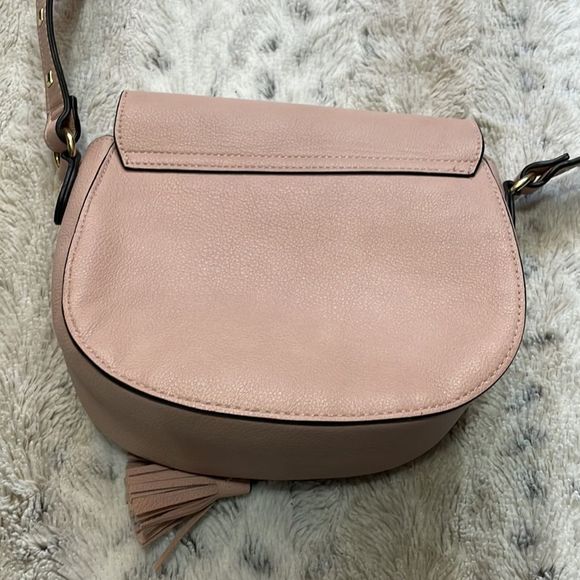 Victoria Secret | Pink Pastel Festival Crossbody Bag w/Tassel & Stud Details - Picture 4 of 11